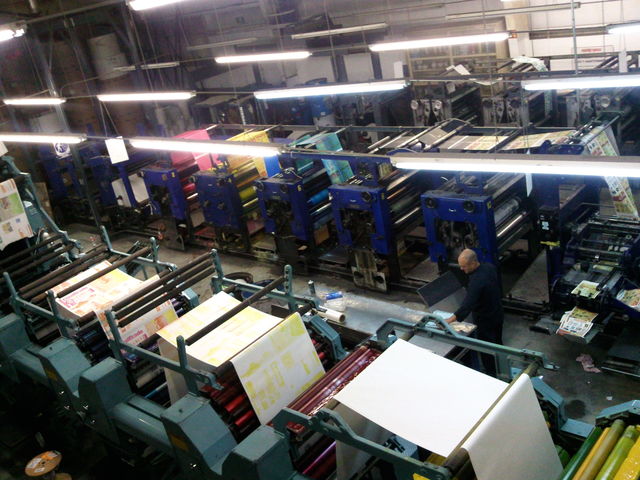 Impresora Superior, Produccion SLRCS