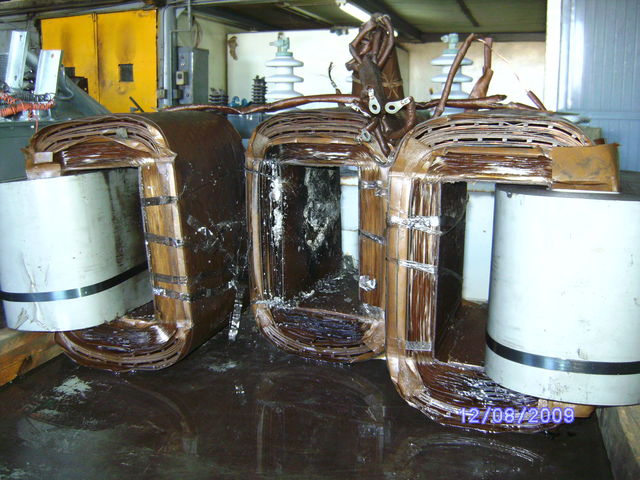 reparacion de transformador