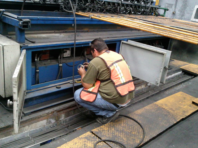 reinstalacion de soldadora PG24