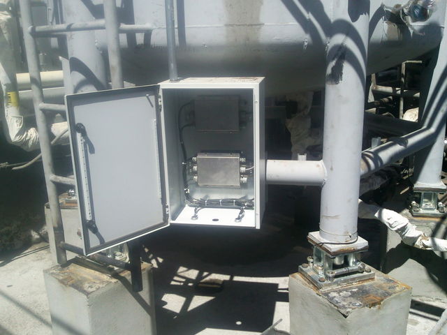 Sistema de Basculas en tanque